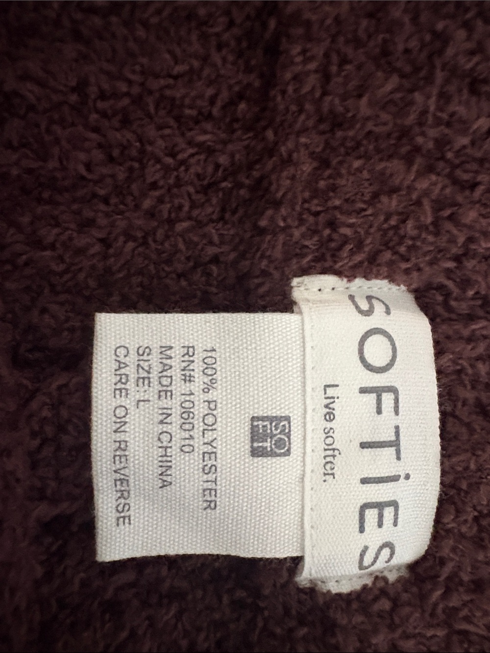 Softies Brown Plush Joggers - Cozy Women's Fleece Sweatpants